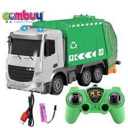 CB974430 CB974437 CB974448 CB974459 - Electric simulation remote control truck car 1:24 lighting toy rc sanitation vehicle